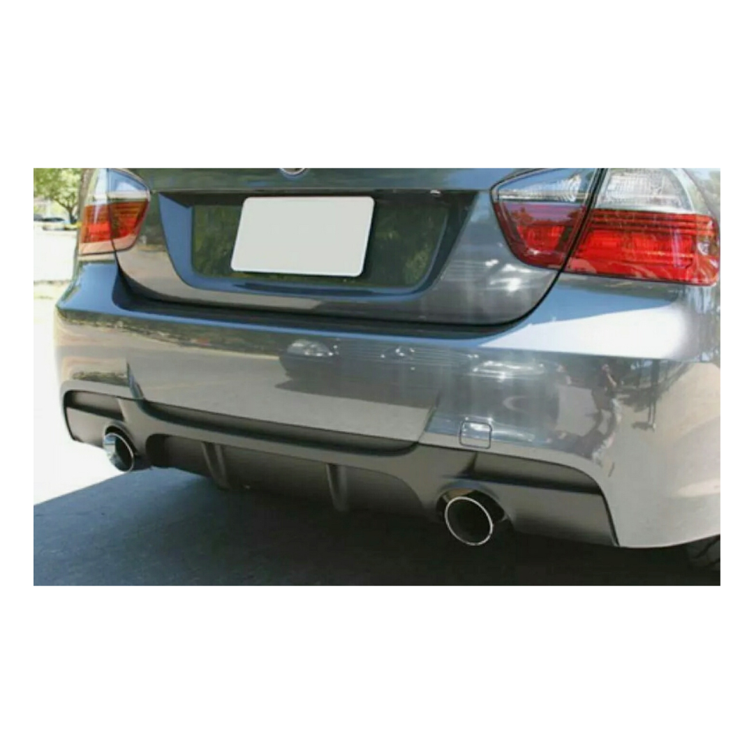 BM E92 335i GLOSS BLACK REAR DIFFUSER (non oem)