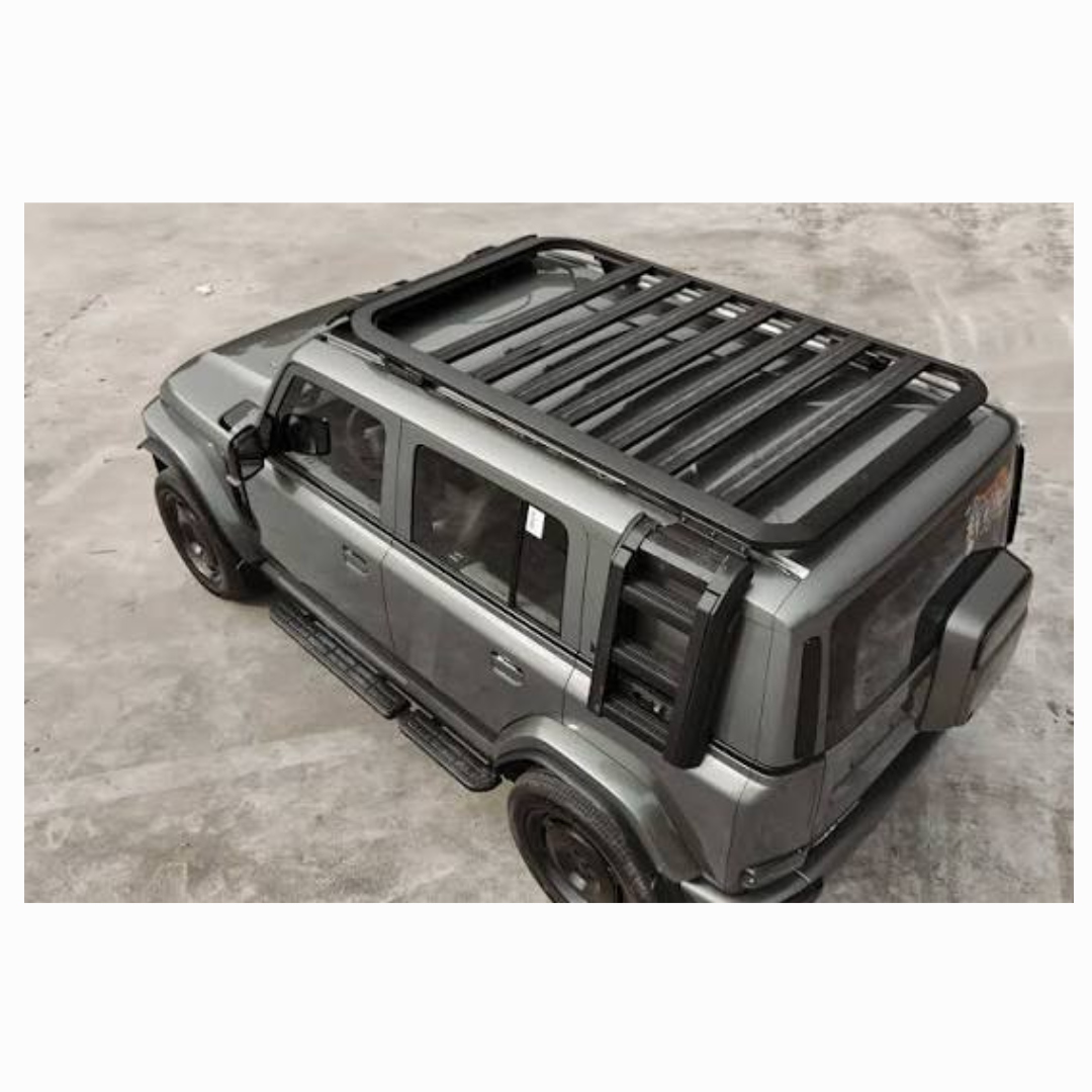 iCAUR V23 SIDE BOX - LADDER - ALUMINUM ROOF RACK - COMBO KIT (non oem)
