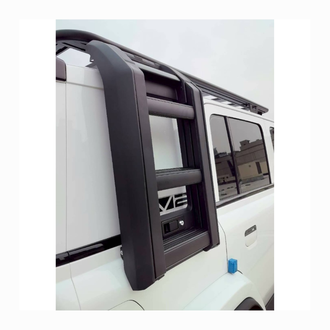iCAUR V23 SIDE BOX - LADDER - ALUMINUM ROOF RACK - COMBO KIT (non oem)