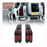 JETOUR T2 DEFENDER STYLE LED SMOKED TAIL LIGHTS (non oem)