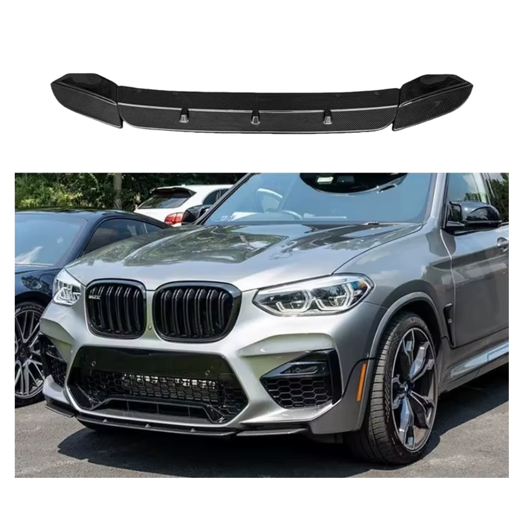 BM F97 X3M / F98 X4M 3pc FRONT LIP SPOILER