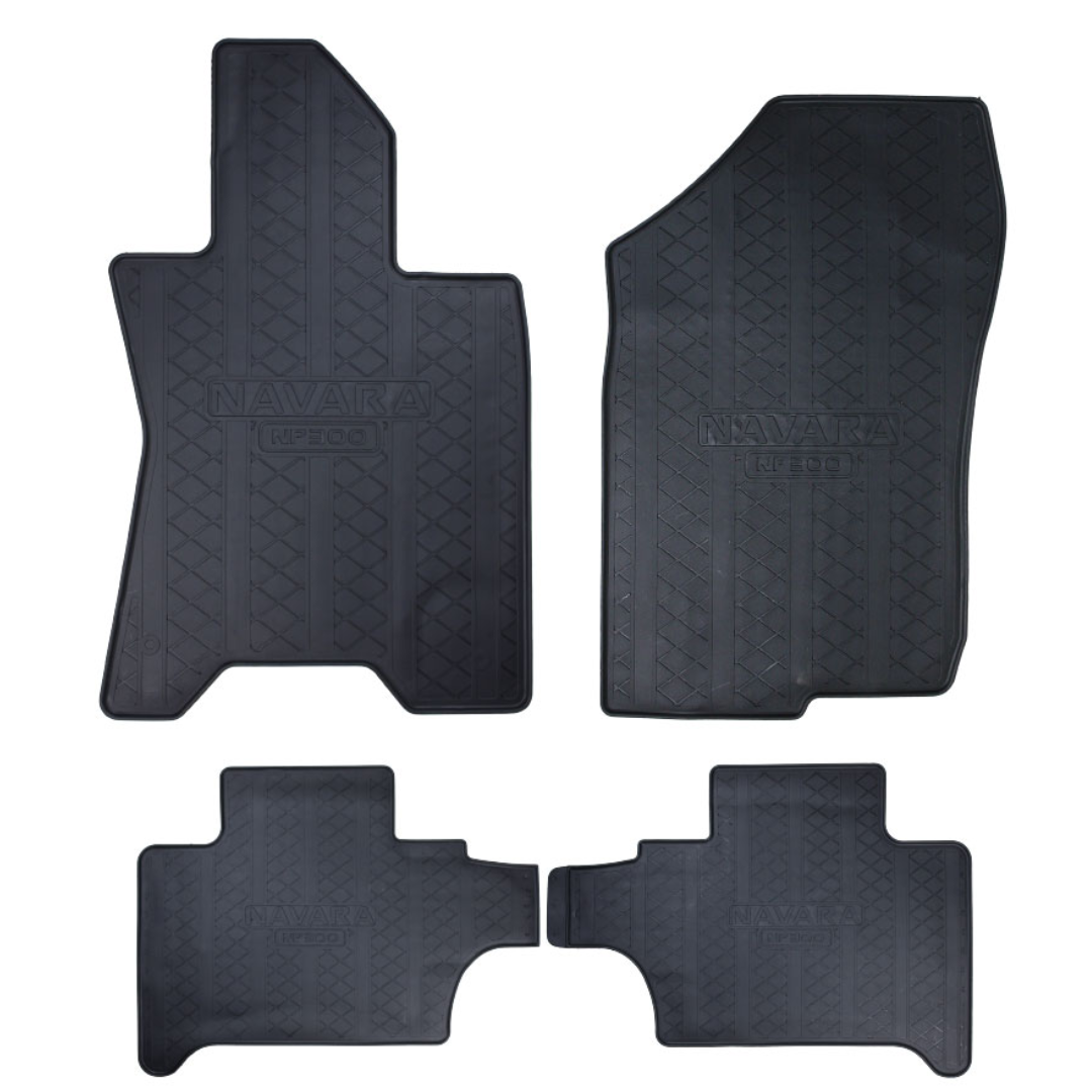 NISSAN NAVARA NP300 4PC RUBBER MATS (non oem)