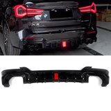 BM G01 X3 REAR DIFFUSER F1 STYLE BRAKE LIGHT (non oem)