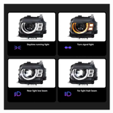 JETOUR T2 LED DEFENDER STYLE HEADLIGHTS (non oem)