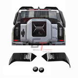 JETOUR T2 HURRICANE STYLE GLOSS BLACK ROOF SPOILER (non oem)