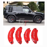 JETOUR T2 ALUMINIUM BRAKE CALIPER COVERS - RED (non oem)