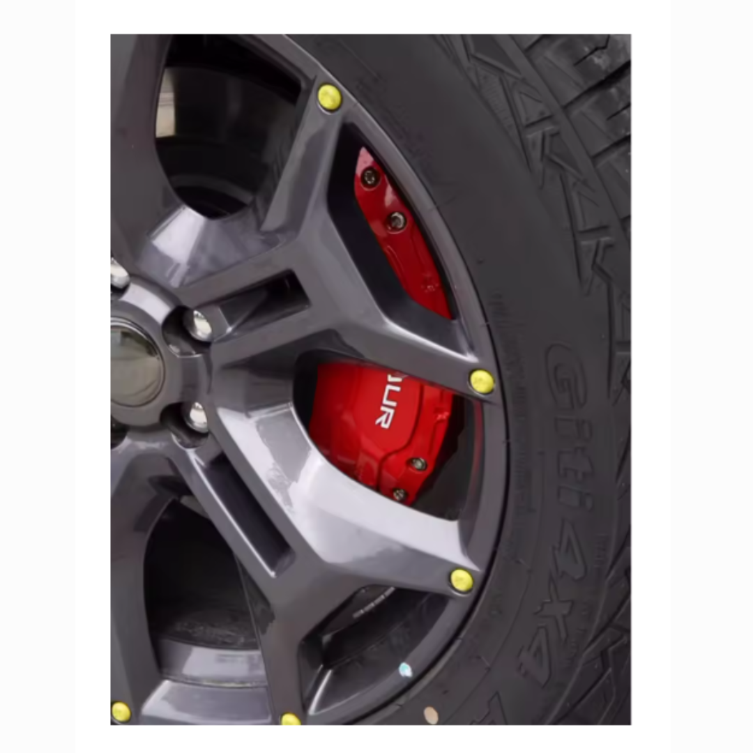 JETOUR T2 ALUMINIUM BRAKE CALIPER COVERS - RED (non oem)