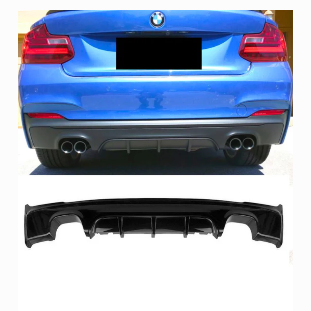 BM F22 QUAD PIPE REAR DIFFUSER (non oem)