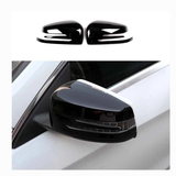 MERC W204/ W176/ W117/W211 GLOSS BLACK CLIP ON MIRROR COVERS (non oem)
