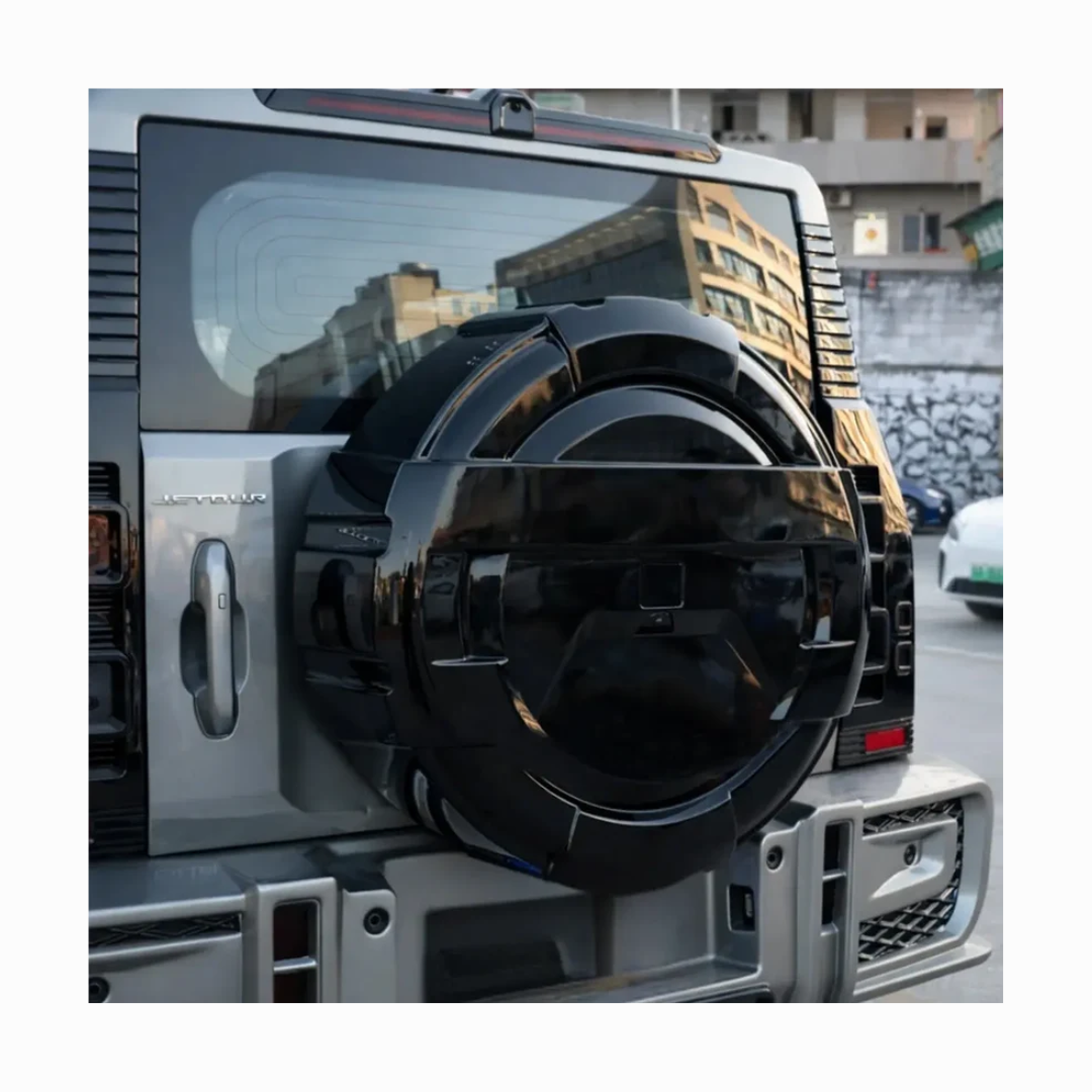 JETOUR T2 SPARE WHEEL COVER - STEALTH EDITION GLOSS BLACK (non oem)