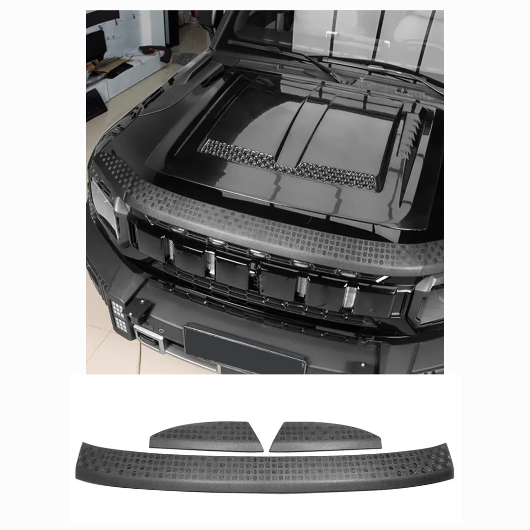 JETOUR T2 BONNET GUARD - STICK ON - 3 PIECE
