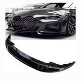 BM G42 4 SERIES - FRONT LIP SPOILER GLOSS BLACK 3PC (non oem)