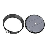 JETOUR T2 SPARE WHEEL COVER -  STAINLESS STEEL - FULL GLOSS BLACK (non oem)