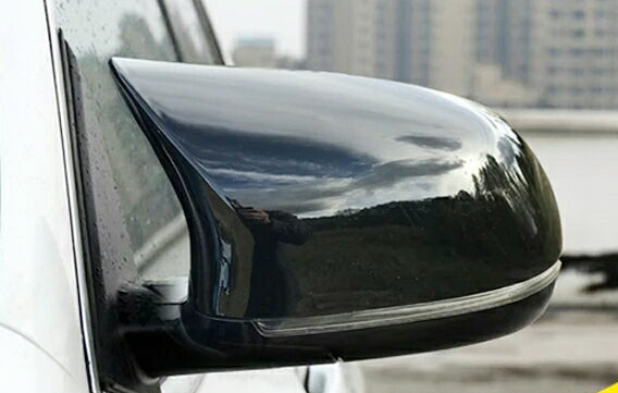 BM F25 FACELIFT M4 STYLE GLOSS BLACK MIRROR COVERS (non oem)