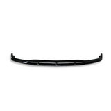 MERC W205 C63 AMG BRABUS STYLE P/F GLOSS BLACK FRONT LIP SPOILER (non oem)