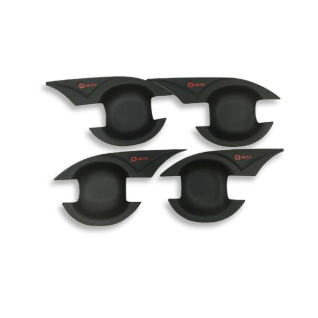 ISUZU D-MAX MATTE BLACK DOOR CUPS (non oem)