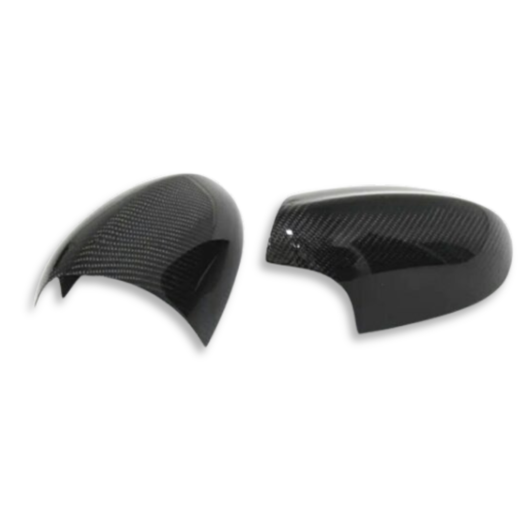 BM E90 OEM STYLE PRE-FACE CARBON FIBRE MIRROR COVERS (non oem)