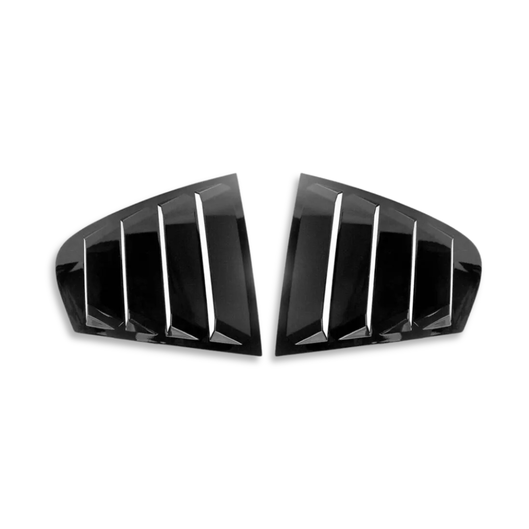 BM F30 GLOSS BLACK WINDOW LOUVERS (non oem)