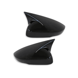 POLO 6 GLOSS BLACK BATMAN STYLE MIRROR COVERS (non oem)