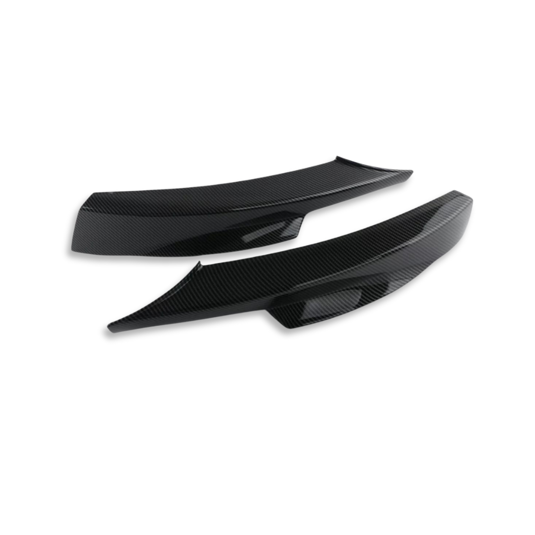 BM E90 GLOSS BLACK LCI FRONT SPLITTERS (non oem)