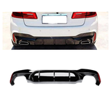BM G30/F90 M-PERFORMANCE GLOSS BLACK REAR DIFFUSER (non oem)
